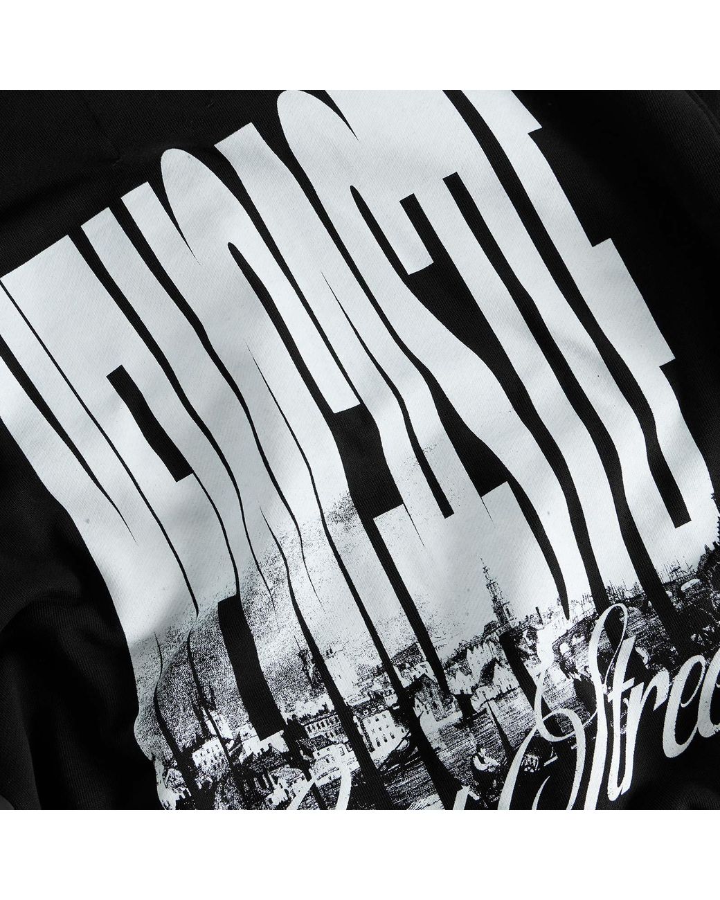 END. Black Newcastle Zip Hoodie