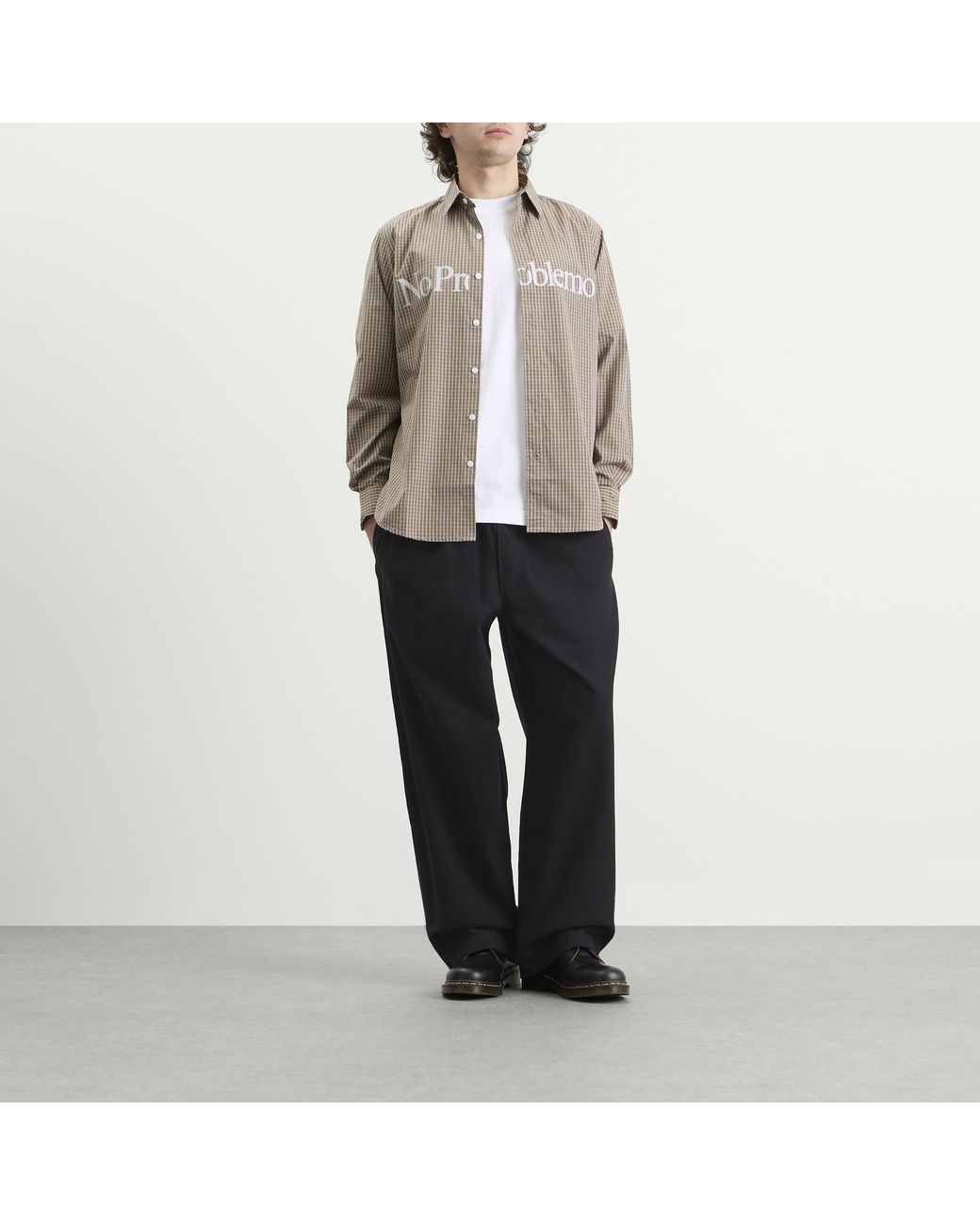 No Problemo Black Canvas Work Pants for men