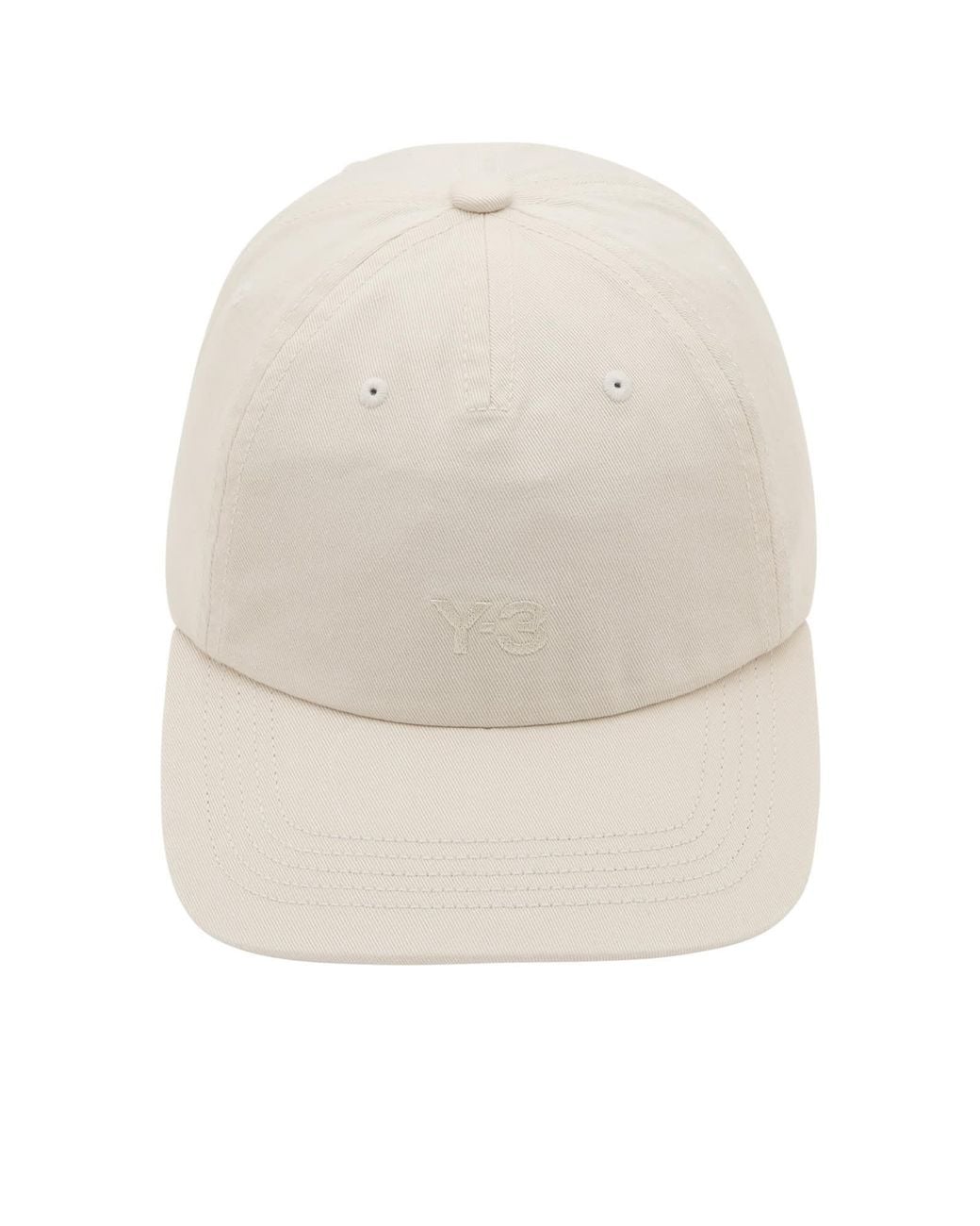 Y-3 White Dad Cap for men