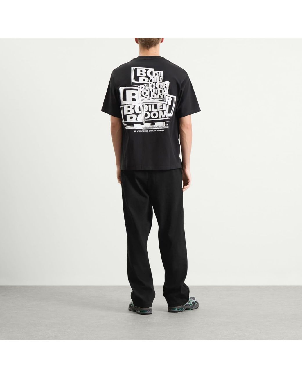BOILER ROOM 15 Years Monitor T-Shirt in Black for Men | Lyst