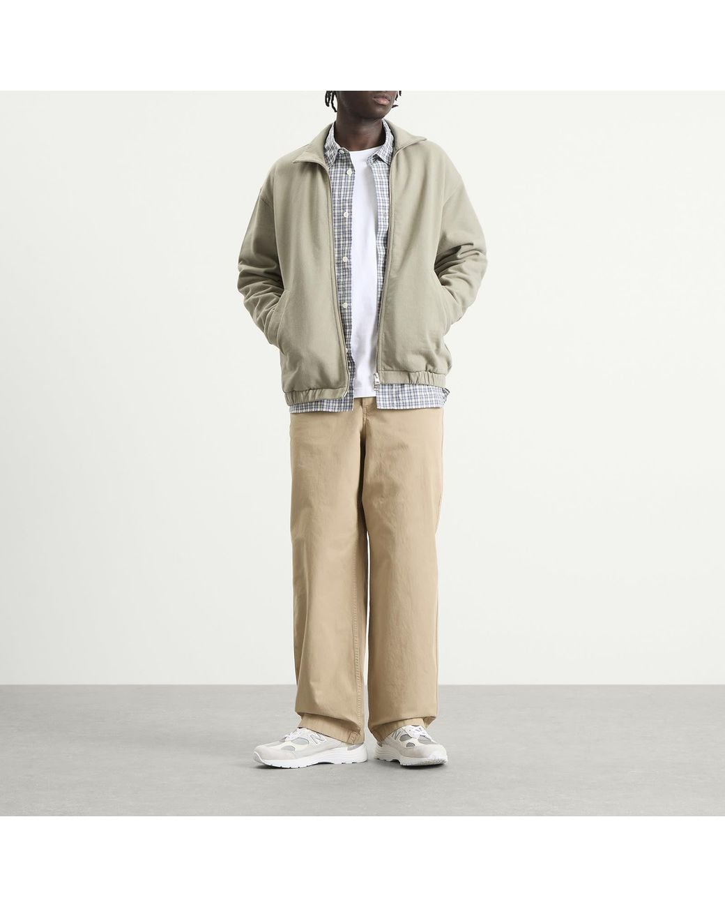 Norse Projects Green Hornidal Relaxed Track Jacket for men