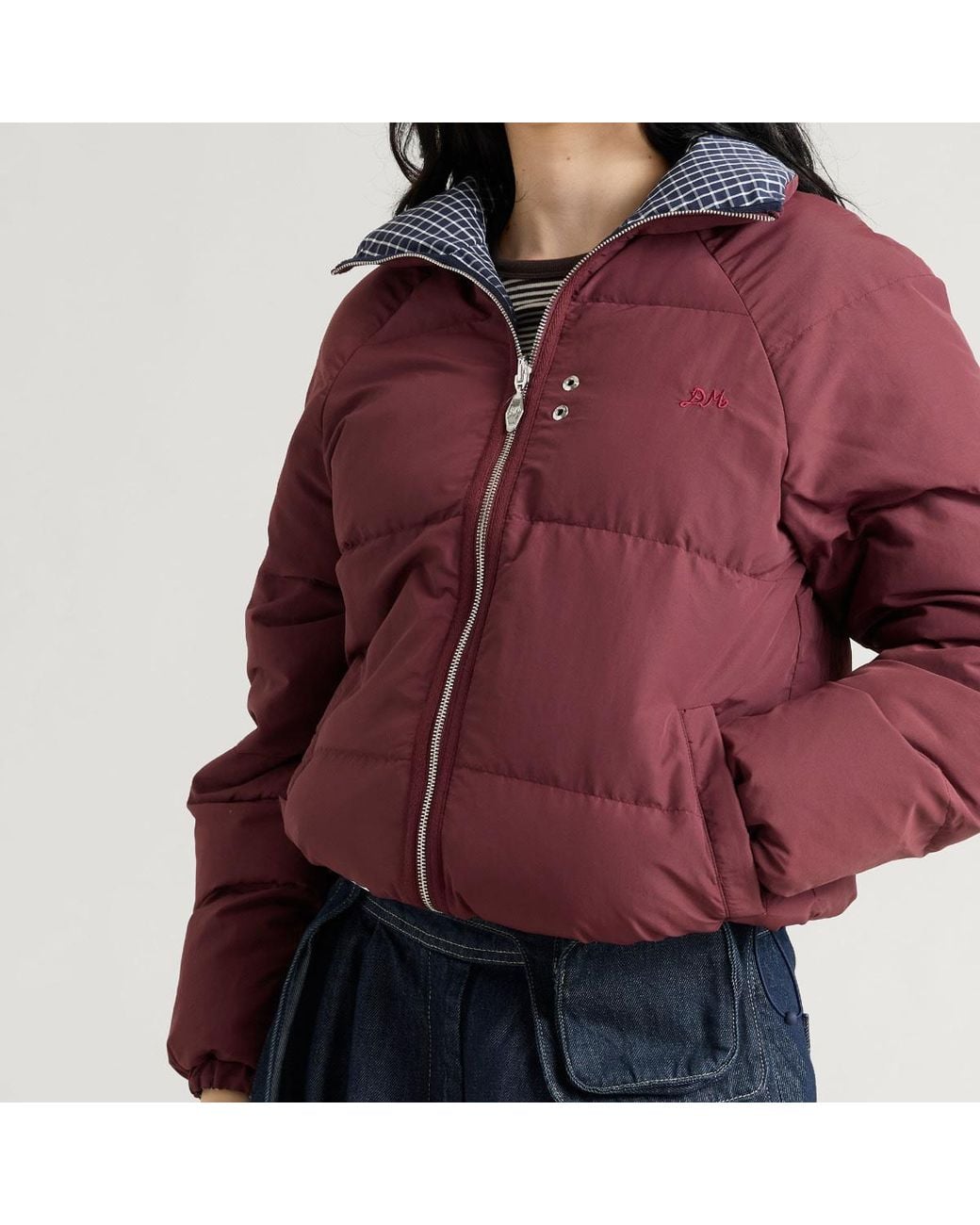 Damson Madder Purple End. X Opal Puffer Jacket