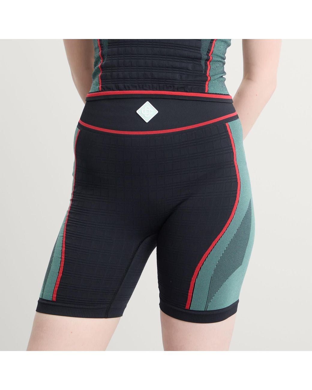 Casablanca Blue Seamless Shorts