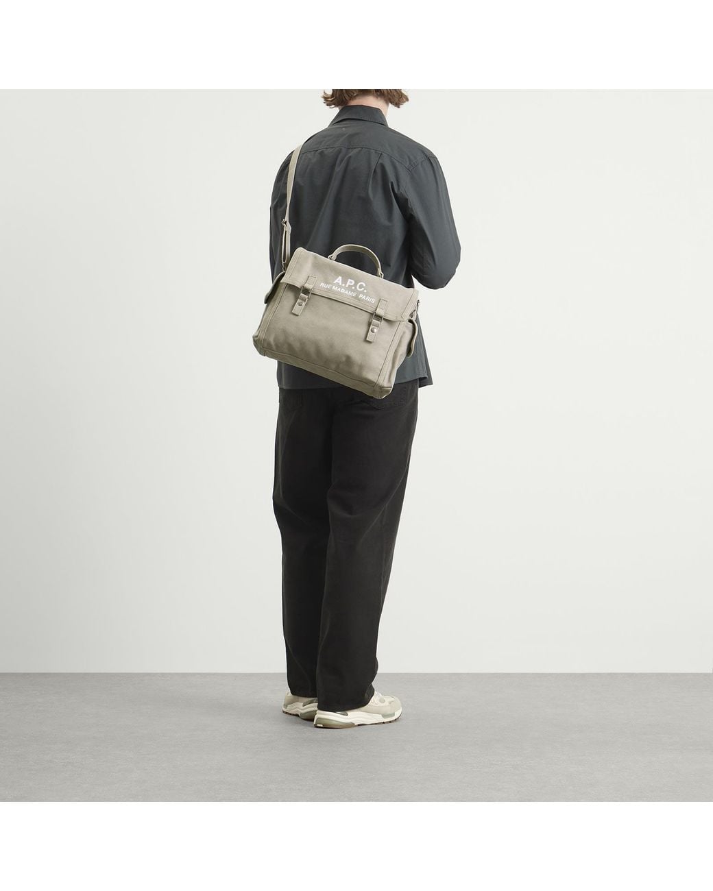 A.P.C. Natural Recuperation Messenger Bag for men