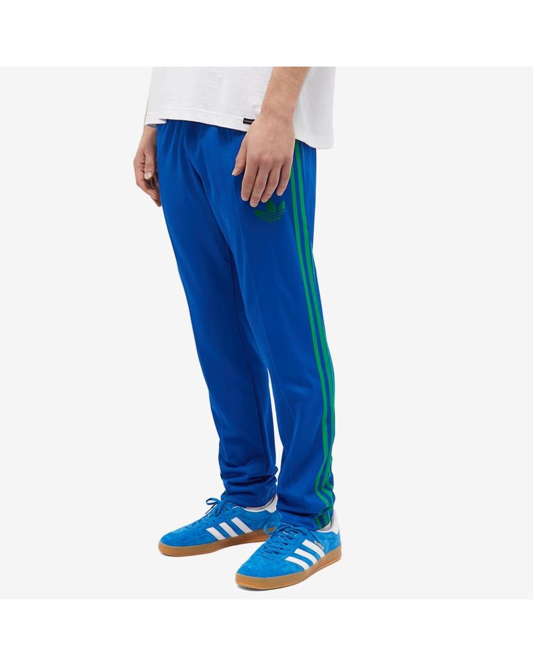 adidas Adicolor 70s Striped Track Pant in Blue for Men
