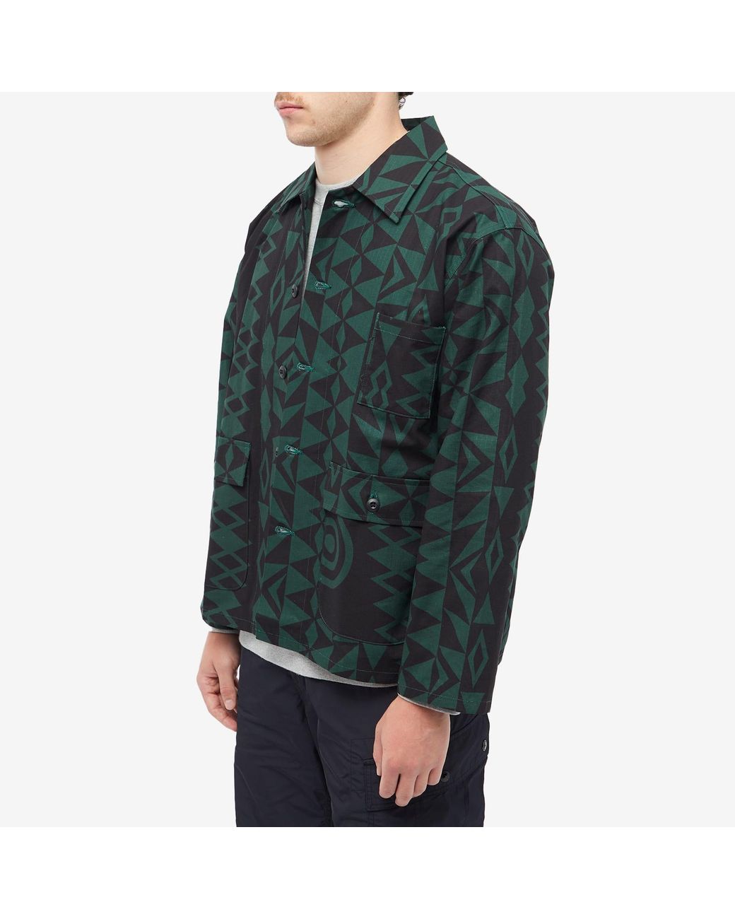South2 West8 Ripstop Hunting Shirt in Green for Men | Lyst