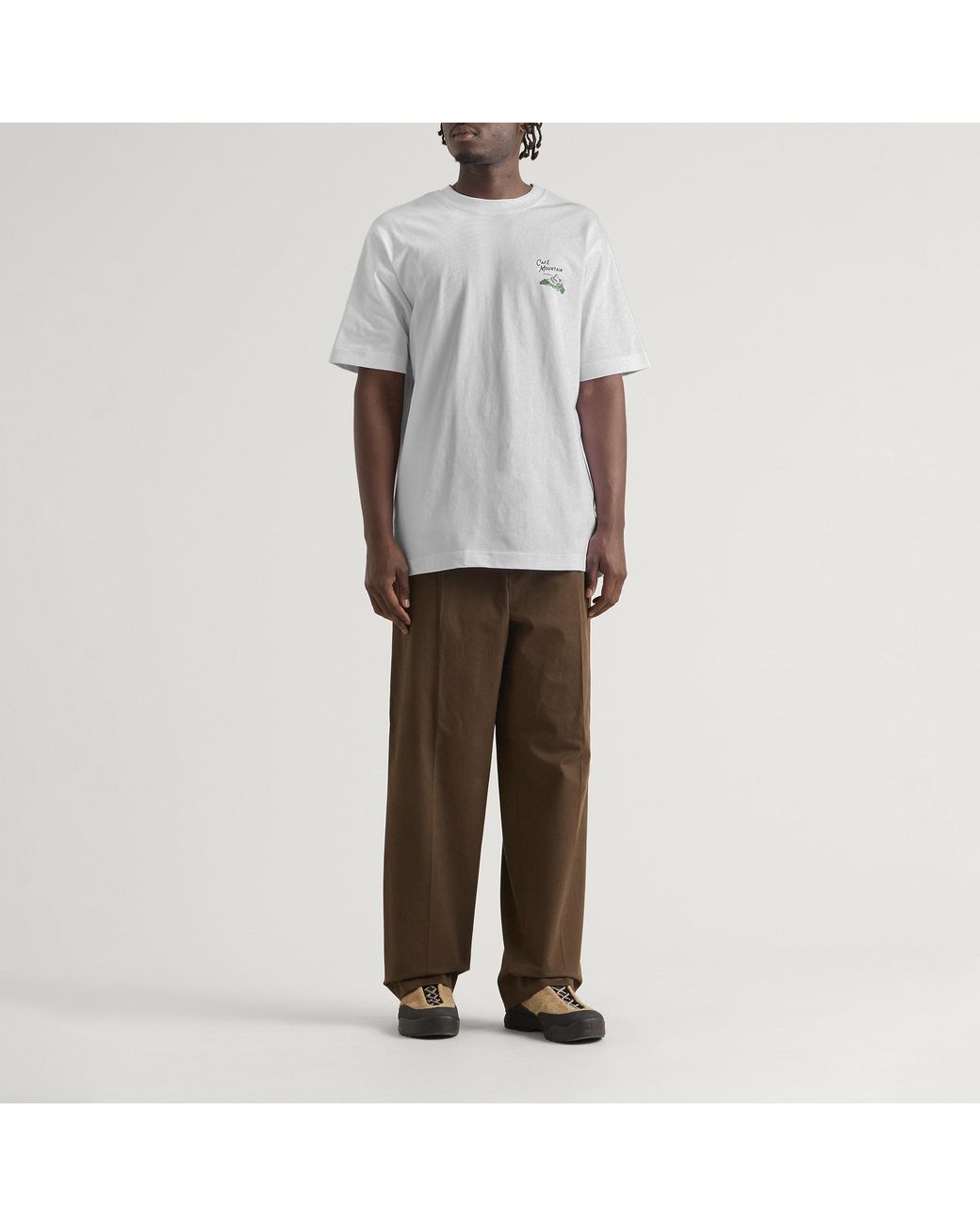 Cafe Mountain White Legacy T-Shirt for men