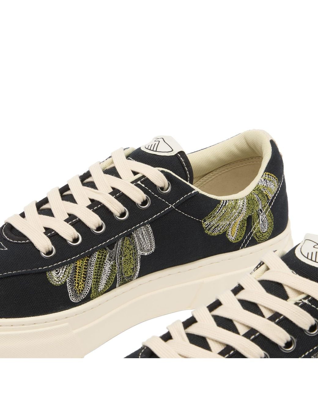 Stepney Workers Club Black Dellow Shroomhands Repair Stitch Sneake for men