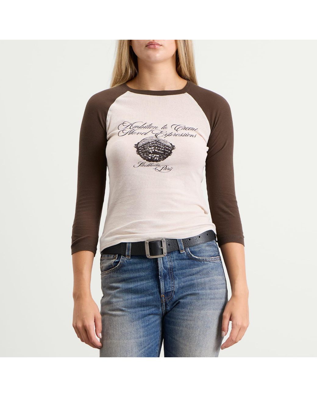 Acne Natural Emersona Top