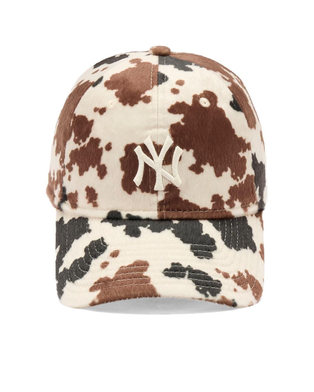 KTZ Brown New York Yankees Animal Print 9Twenty Cap