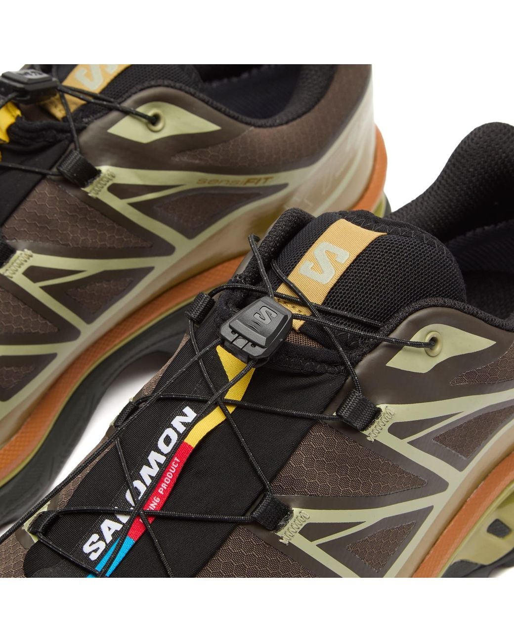 Salomon Brown Xt-6 Gtx Sneaker