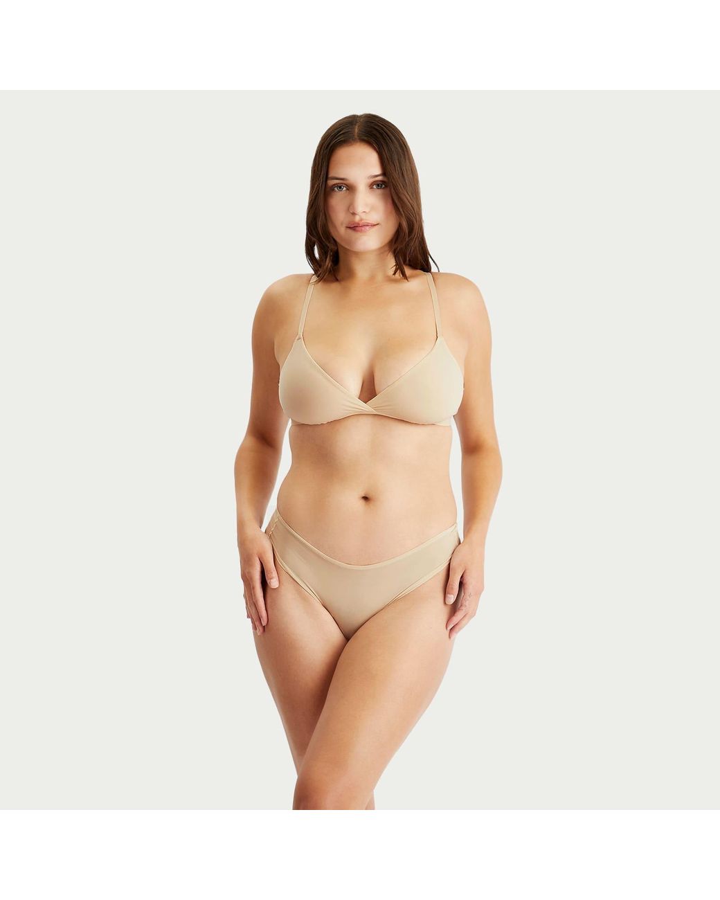 Skims Natural Fits Everybody Crossover Bralette