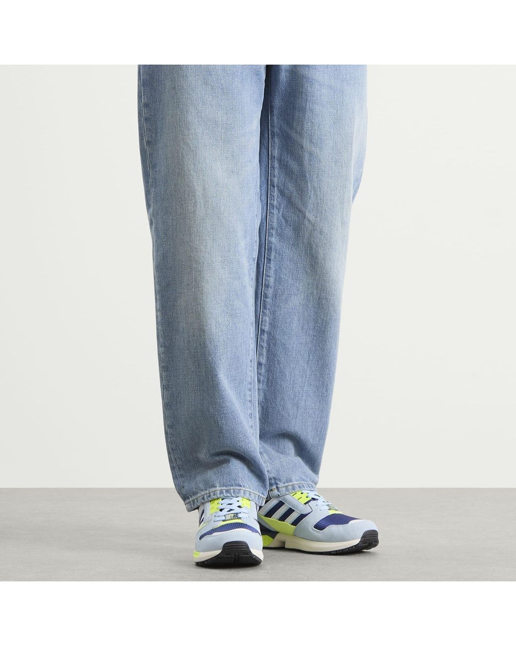 Adidas Blue Zx 8000 Sneaker for men