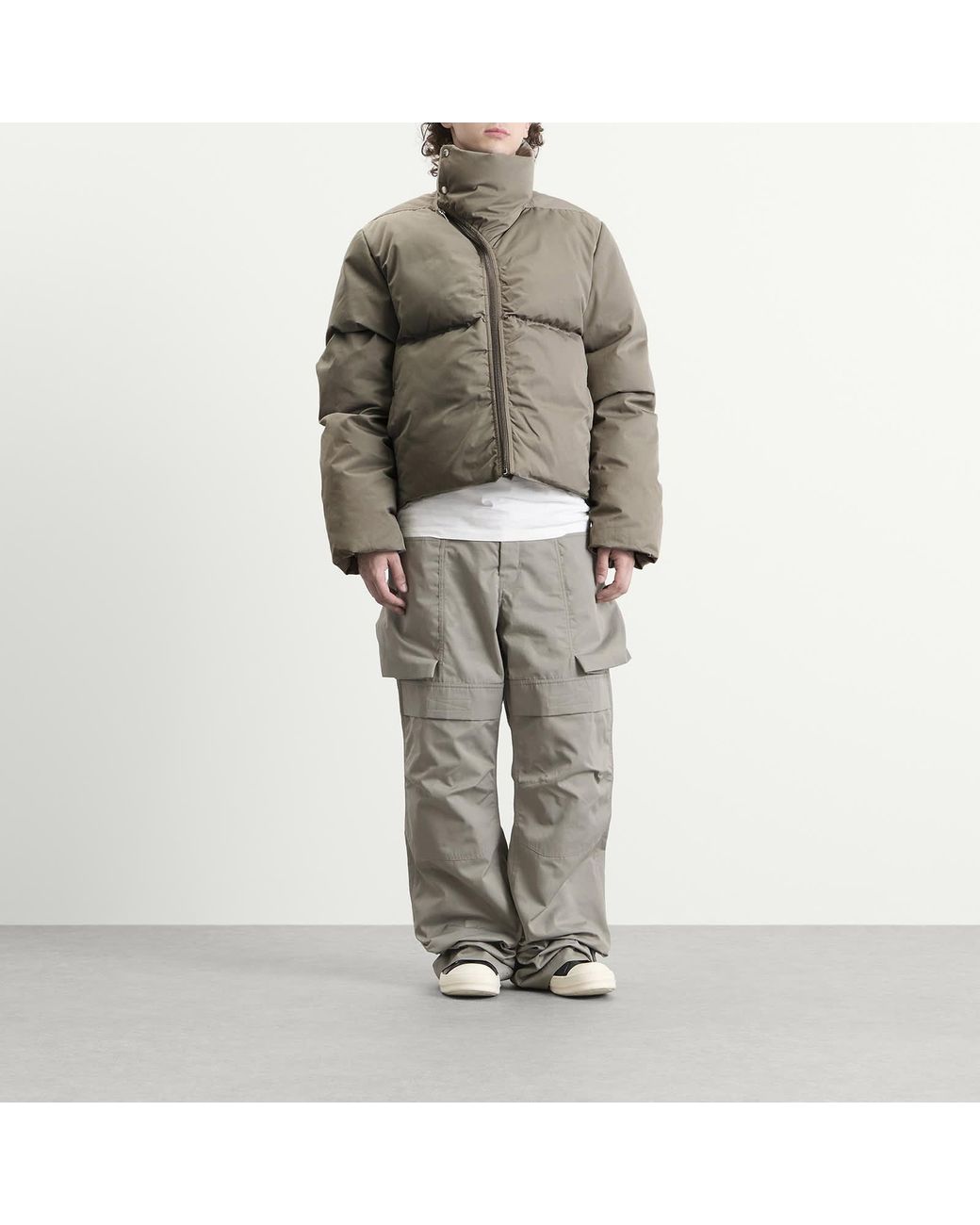 Rick Owens Green Turtle Jacket for men