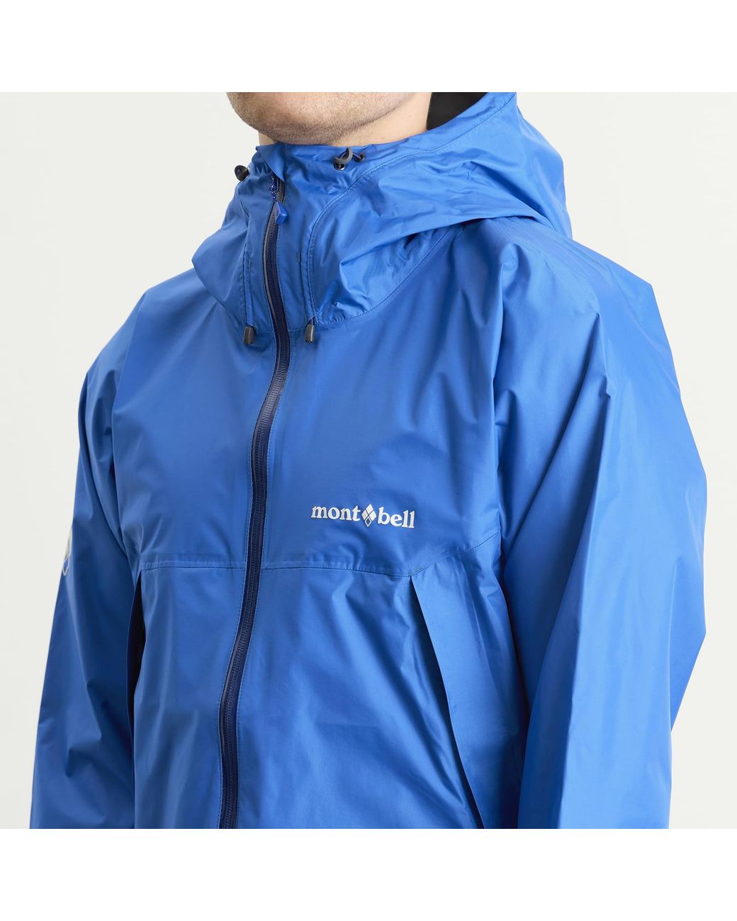 Montbell Blue Rain Hiker Jacket for men