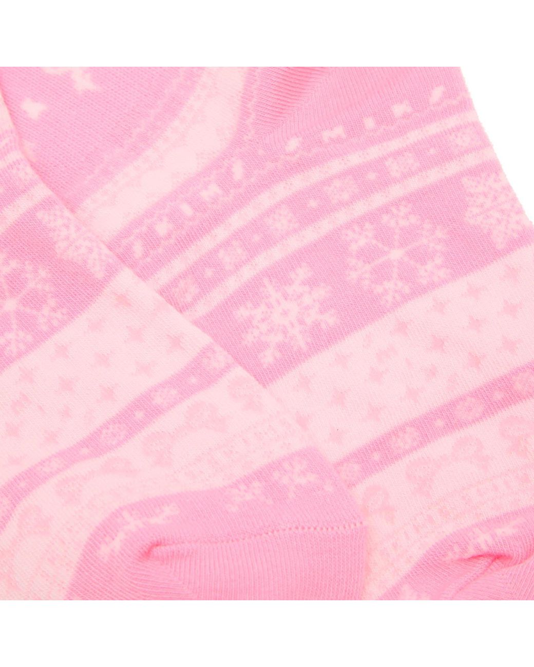 Skims Pink Plush Pointelle Socks
