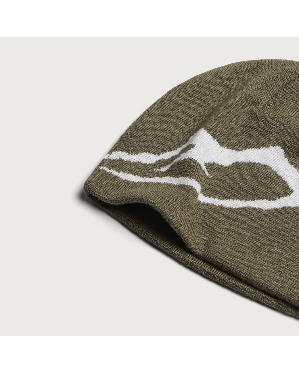 Mellow Clo Green Everyday Merino Beanie for men