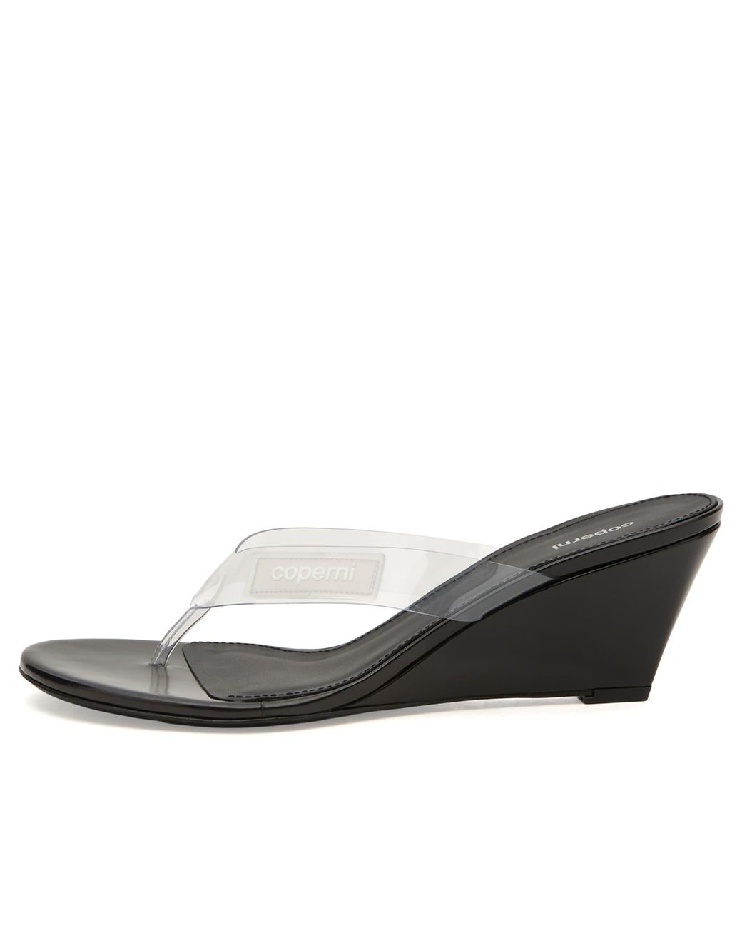 Coperni Wedge Sandals in Black | Lyst