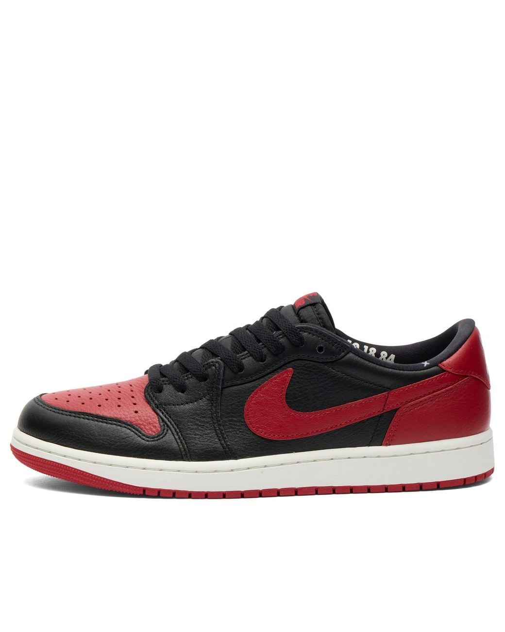 Nike Red 1 Retro Low Og Sneaker for men