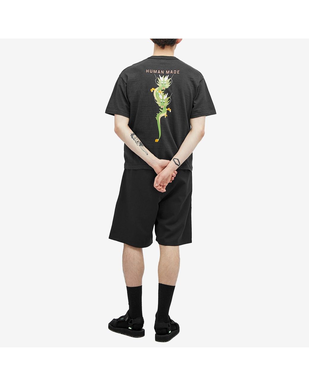 HUMAN MADE★ドラゴン Tシャツ black/white メンズ 半袖 Human Made Dragon T-Shirt White | END. (US)