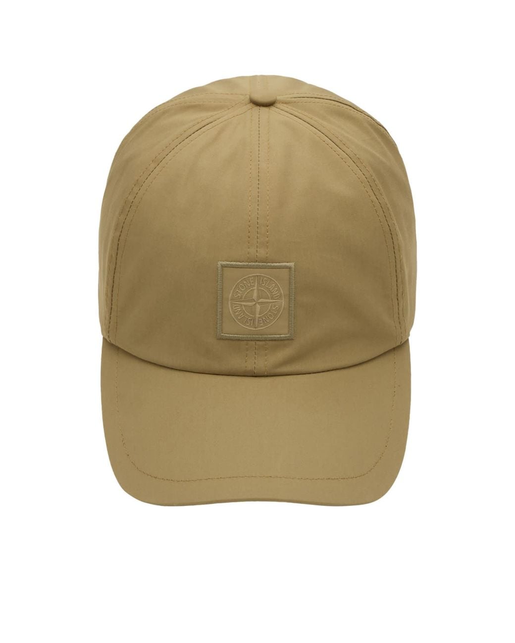 Stone Island Green Ghost Cotton Canvas Cap for men