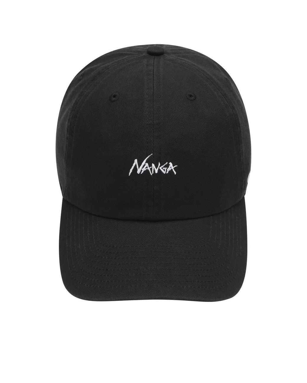 NANGA Black X 47 Cotton Cap for men