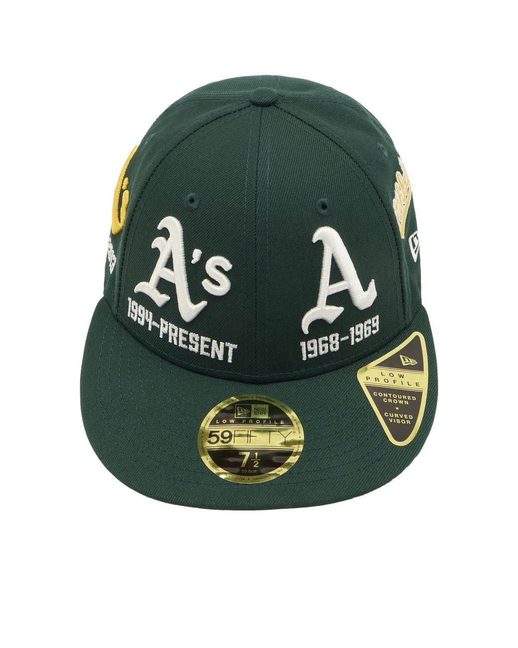 KTZ Green Oakland Athletics Aoe Pre Curved 59Fifty Cap