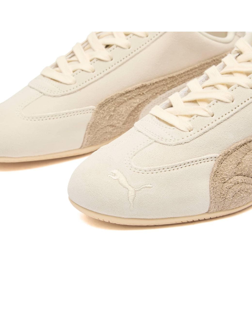 PUMA White Speedcat Elevated Sneakers