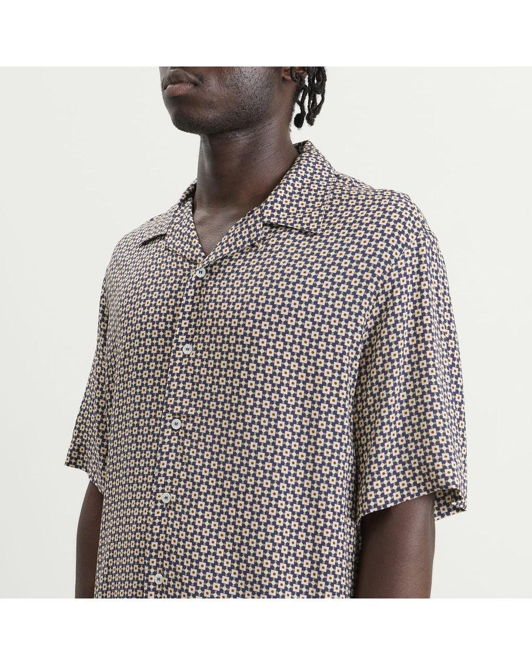 A.P.C. Gray Chemise Bennet Shirt for men