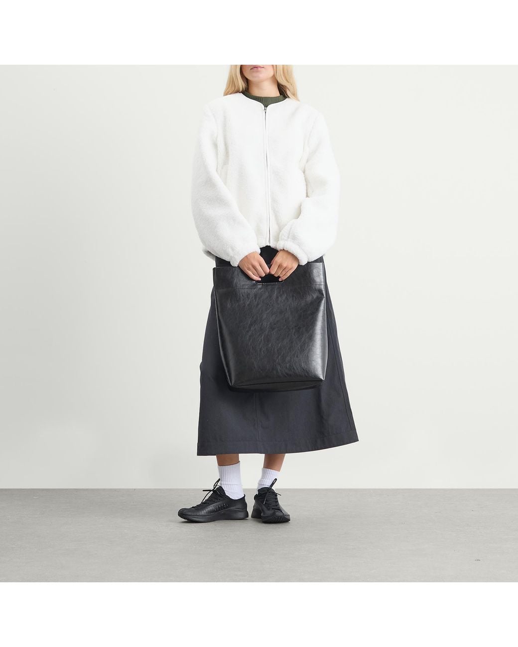 Samsøe & Samsøe White Saautumn Fleece Jacket