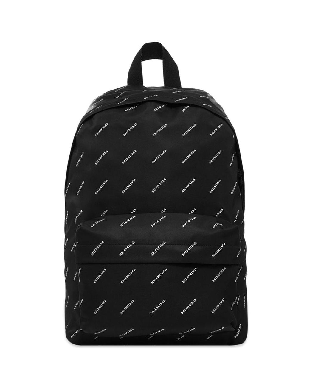 Balenciaga Explorer Printed Nylon Backpack in Black for Men Lyst
