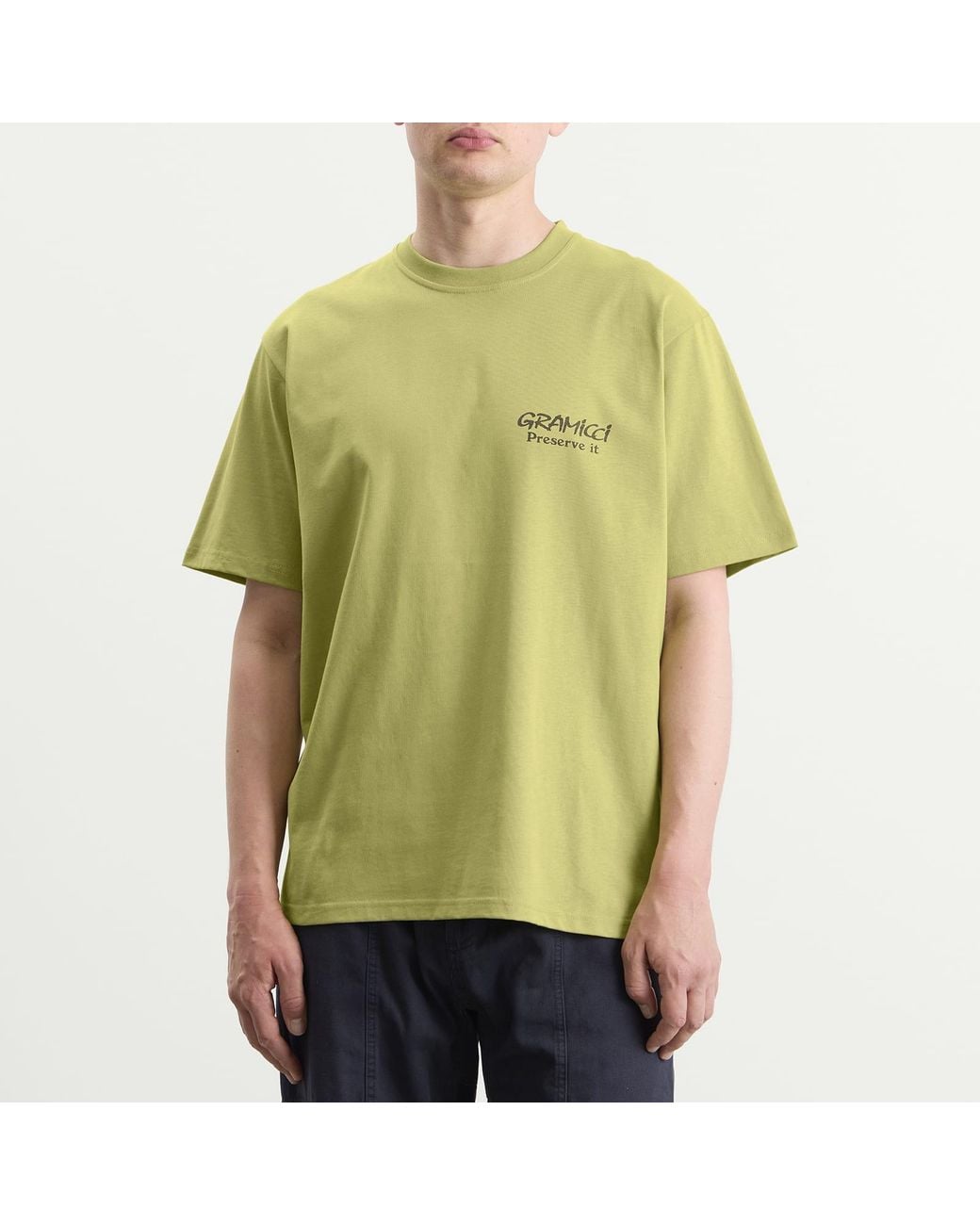 Gramicci Green Earth T-Shirt for men