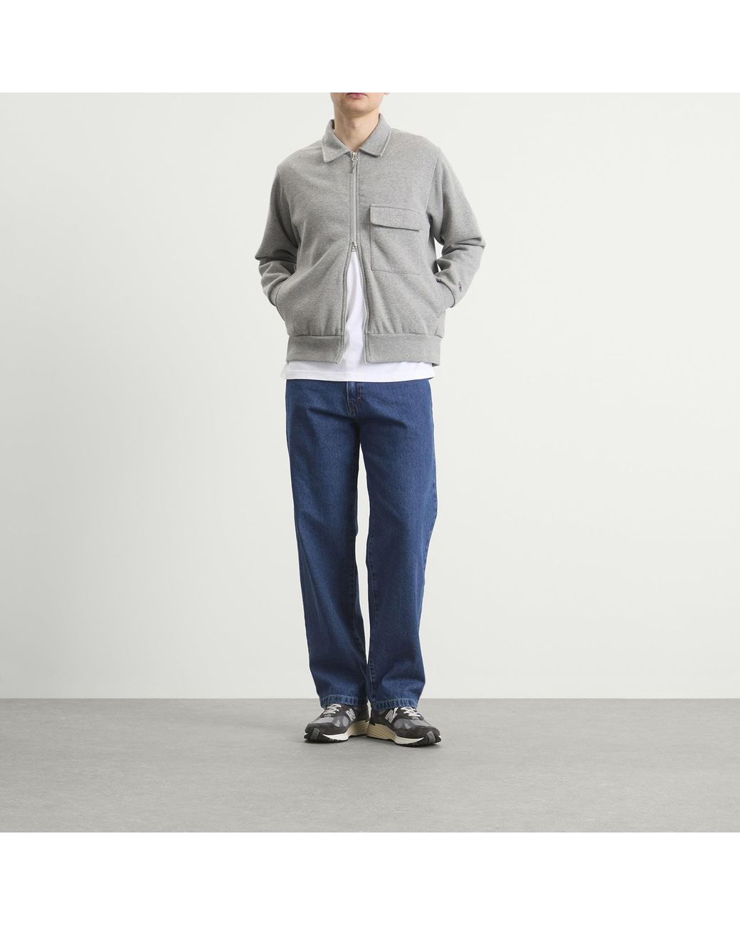 Stan Ray Blue Wide 5 Denim Jeans for men