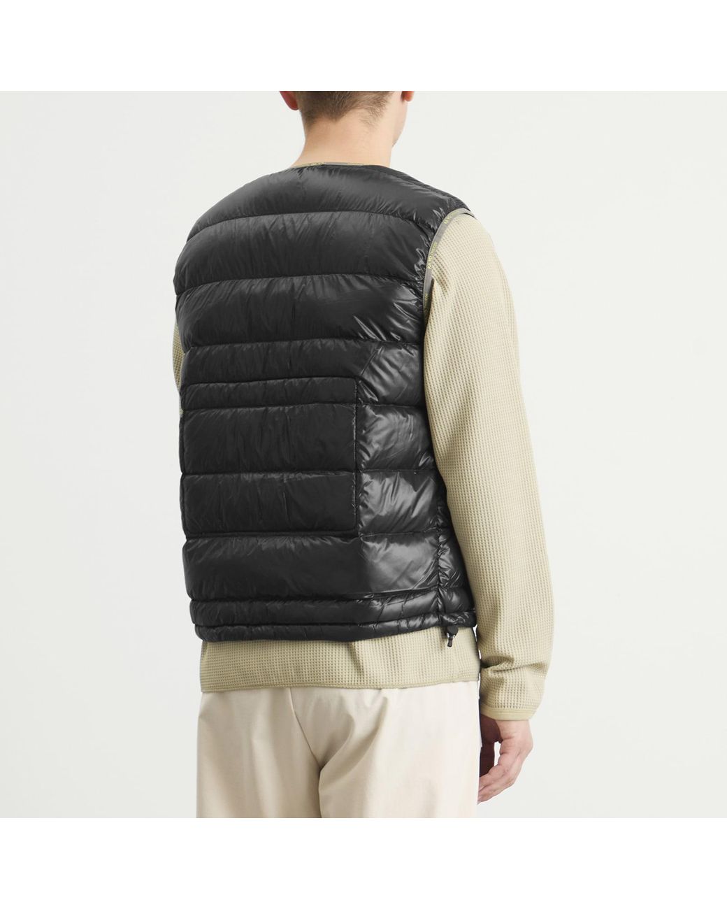 KA_YO_Prototype Black Lightweight Down Vest for men