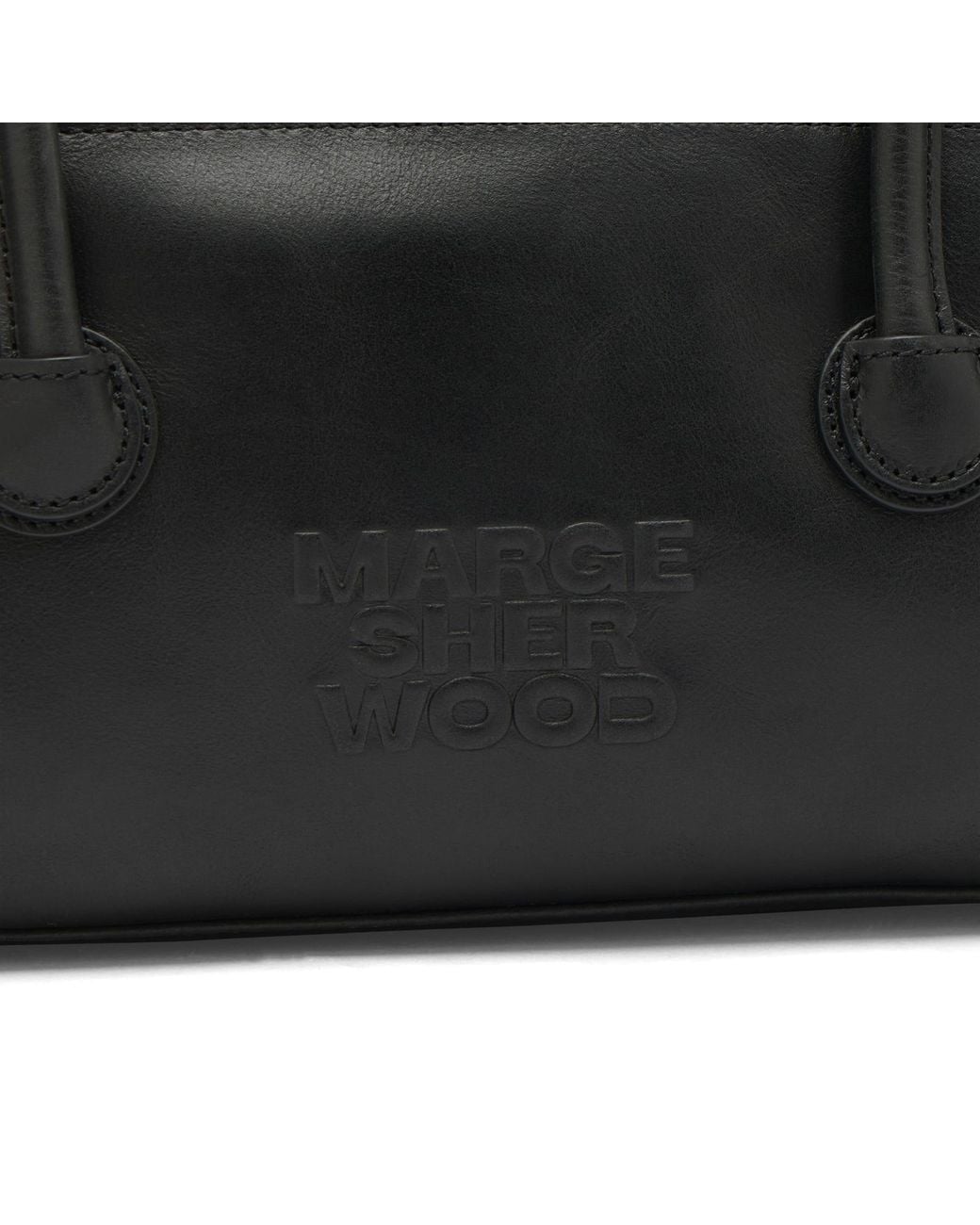 MARGE SHERWOOD Black Soft Boston Ew Bag
