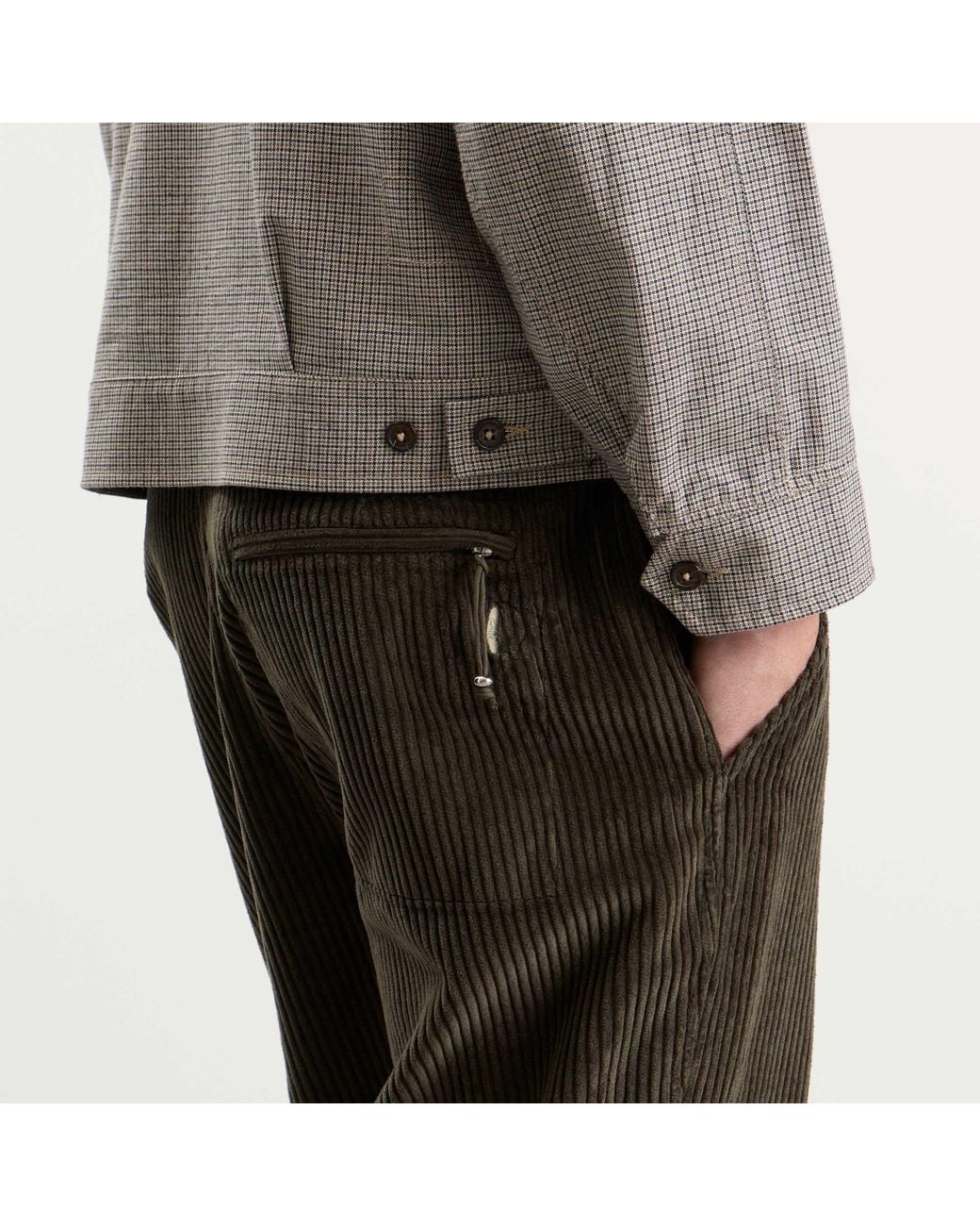 Folk Green Signal Pant for men
