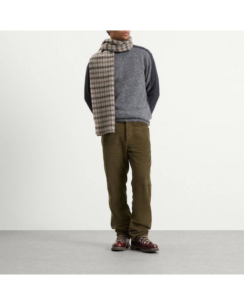 Forét Green Heath Corduroy Jeans for men