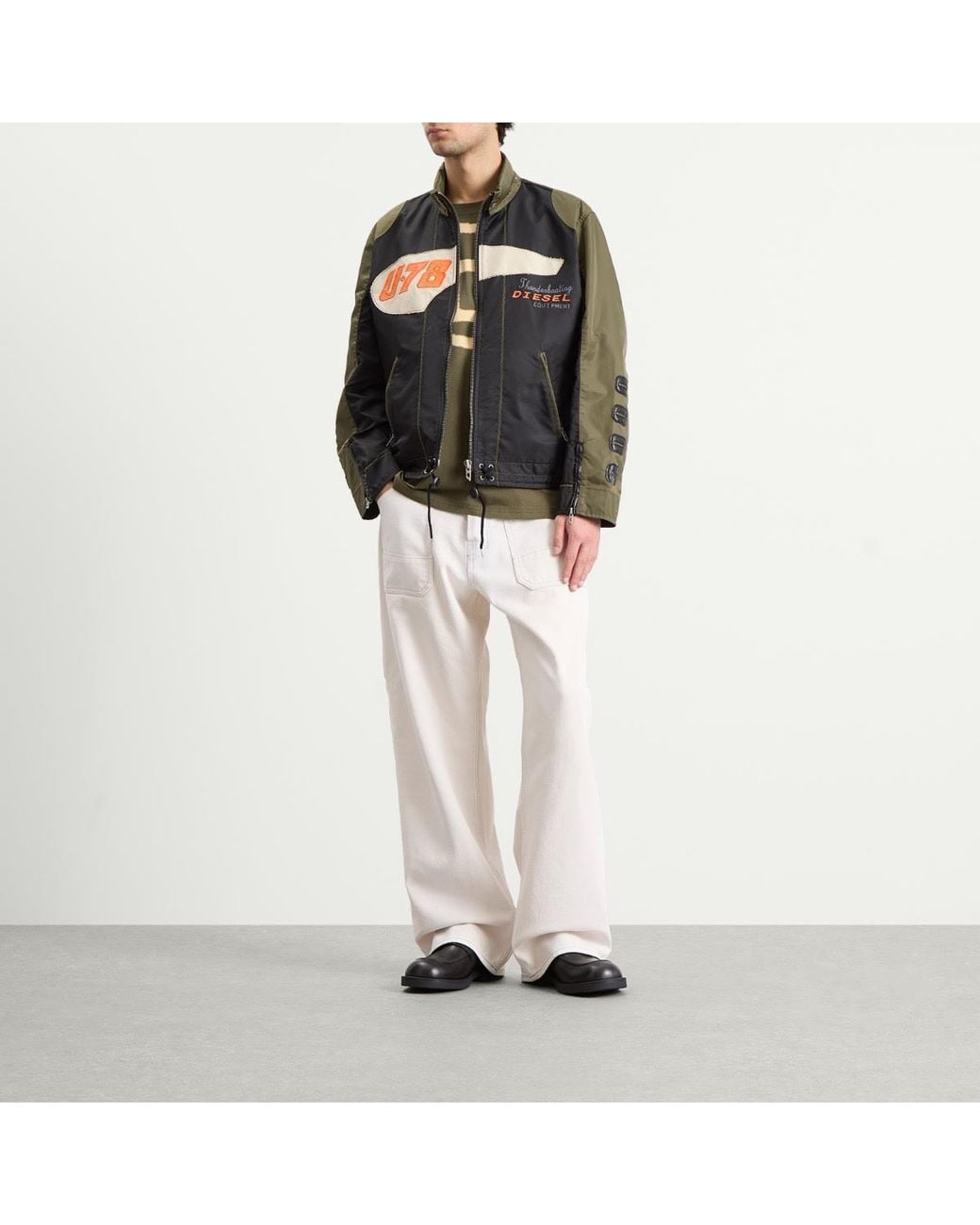 DIESEL Gray End. X Reworked Jacket