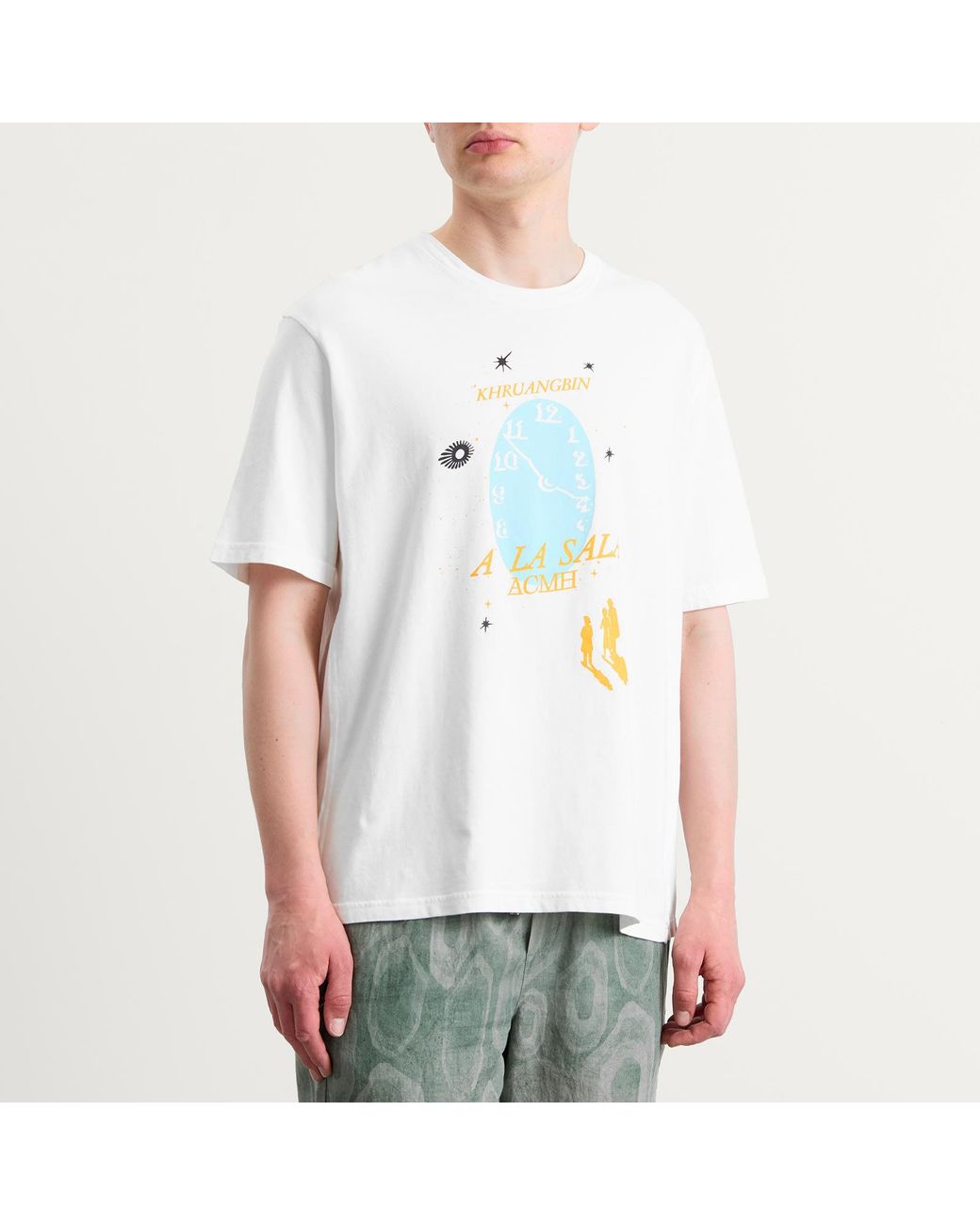 ACMH by Magic Castles White X Khruangbin T-Shirt for men