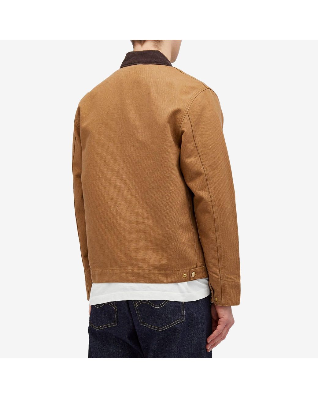 Carhartt cheap suede jacket