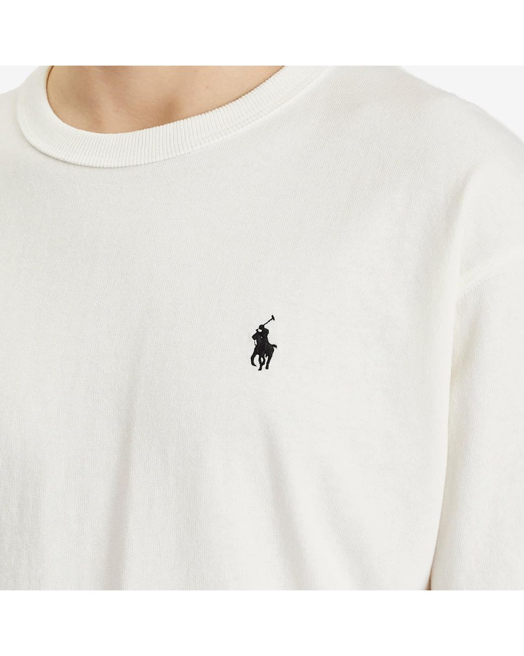 Polo Ralph Lauren Back Logo T-Shirt in White for Men | Lyst