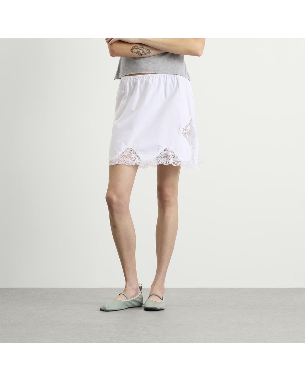 GIMAGUAS White Katalin Skirt