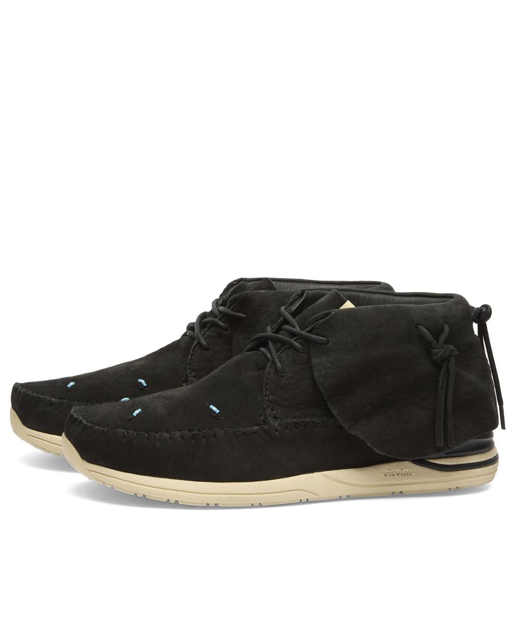 Visvim Black Fbt Lhamo Folk Boot for men