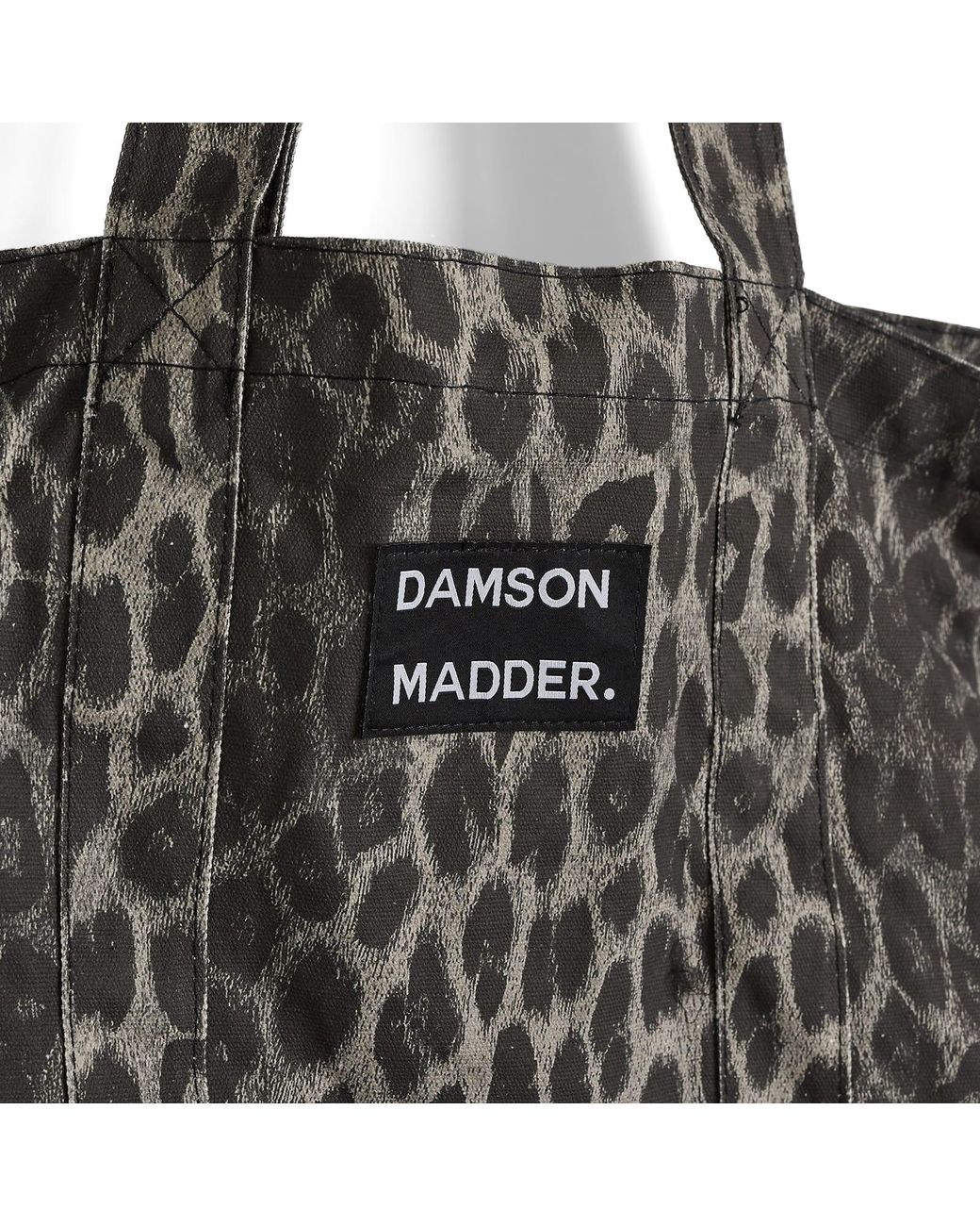 トートバッグ Damson Madder Canvas Tote Bag printed canvas tote- orange fruit wrapper – Damson Madder