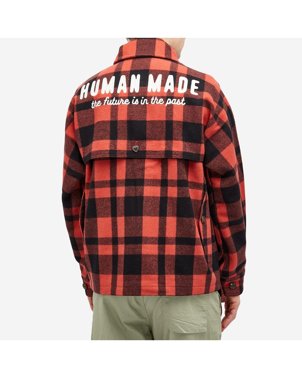Human Made Wool Hunting Jacket in Red for Men | Lyst 
