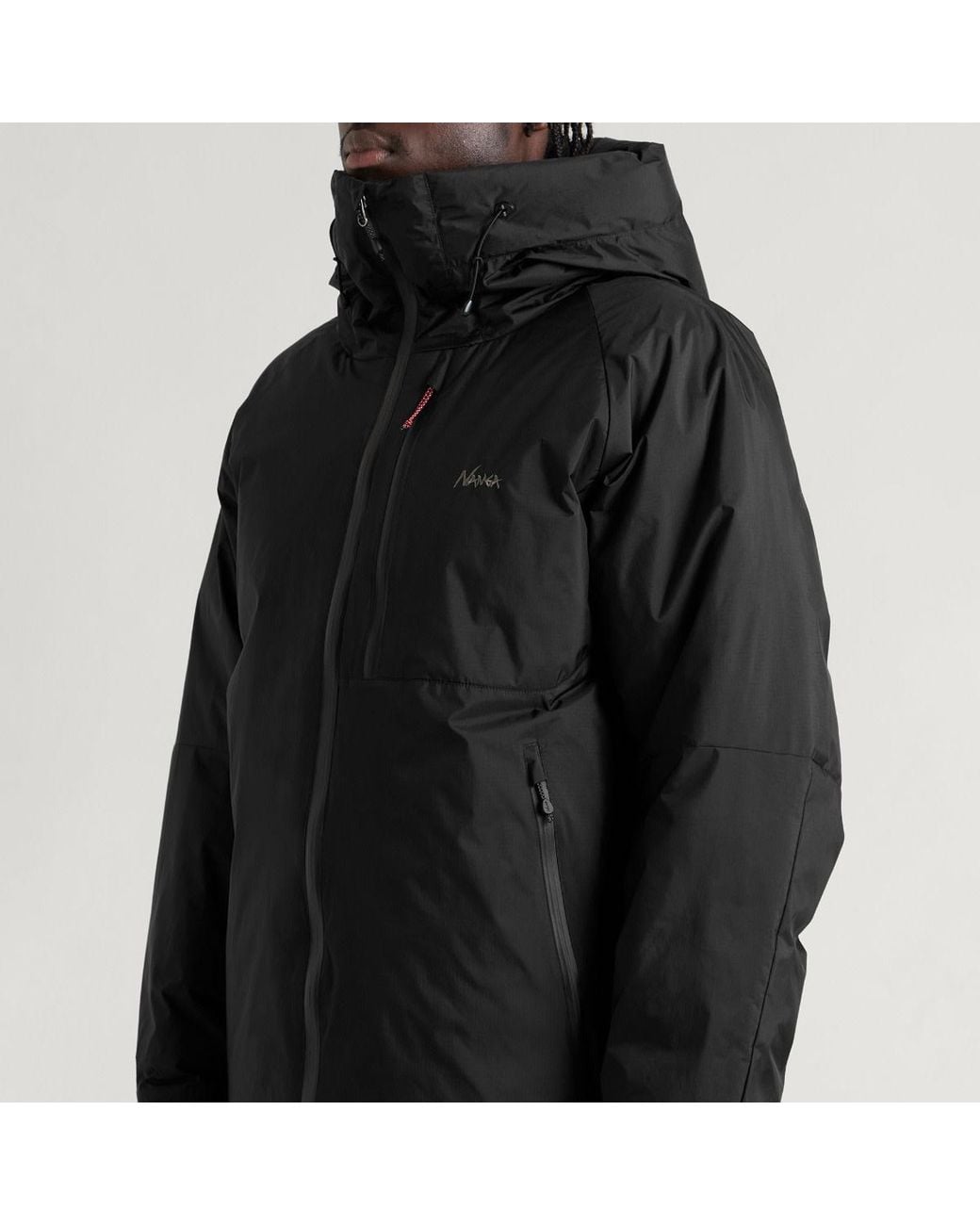 NANGA Black Aurora Tex Down Jacket for men