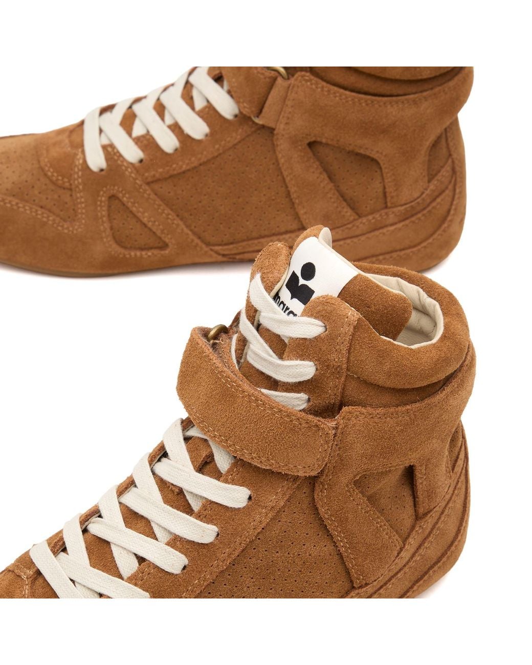 Isabel Marant Brown Senny High Sneakers