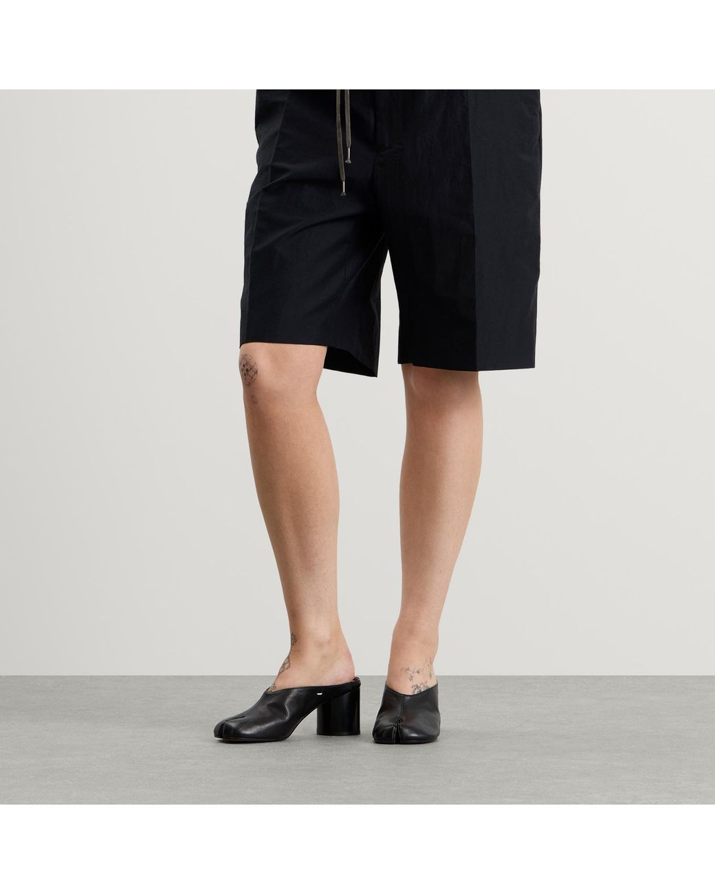 Maison Margiela Black Tabi Pump Mules