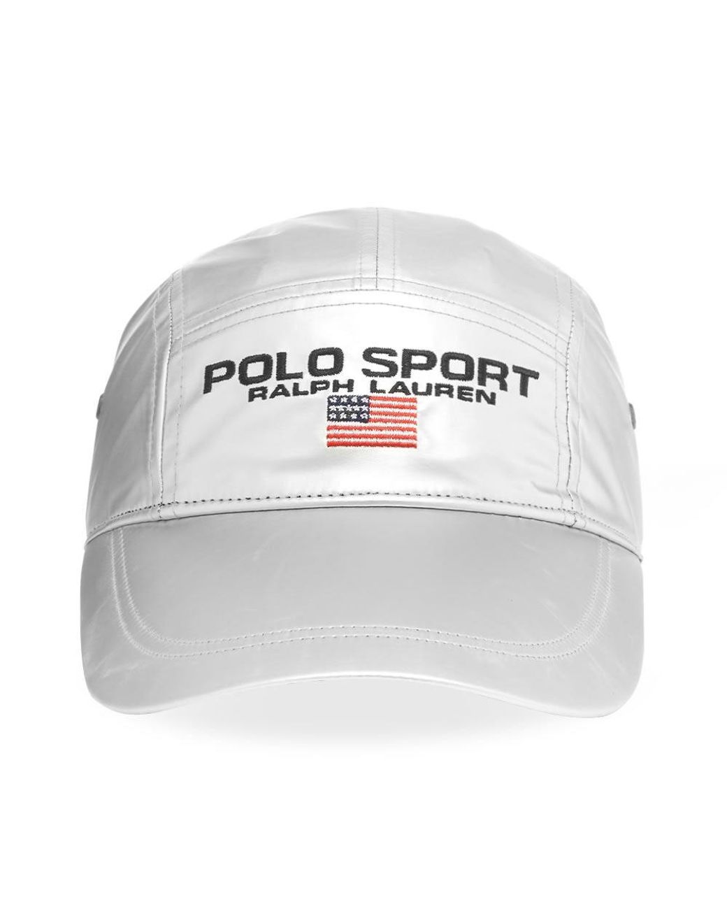 Polo Ralph Lauren Polo Ralph Lauren Silver 5 Panel Cap in Metallic for Men  | Lyst