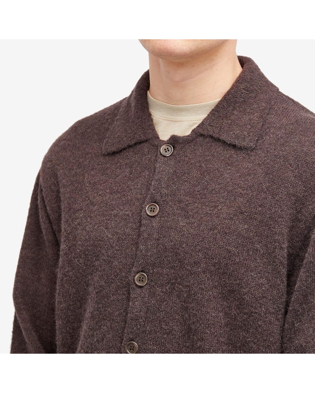 Our Legacy Alpaca Evening Polo in Brown for Men | Lyst Our Legacy Alpaca Evening Polo in Brown for Men | Lyst